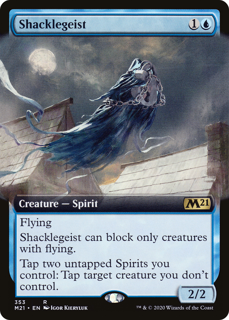 Shacklegeist (Extended Art) [Core Set 2021] Foil