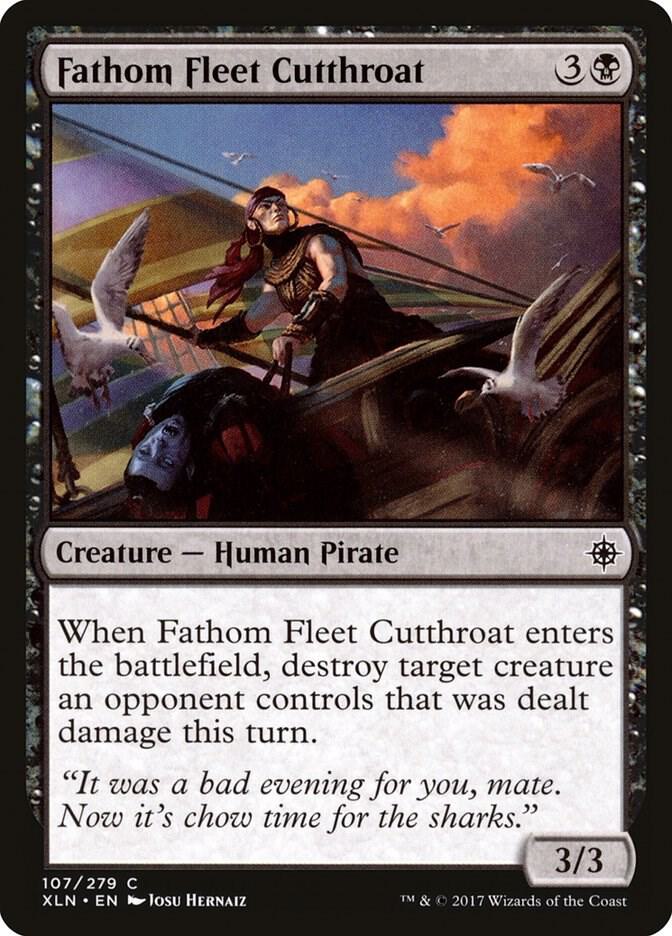 Fathom Fleet Cutthroat 107/279 (Ixalan)  - Foil