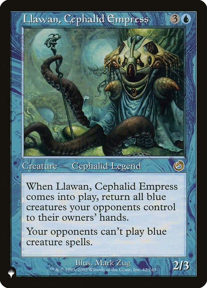 Llawan, Cephalid Empress |  (TOR-42) [The List]