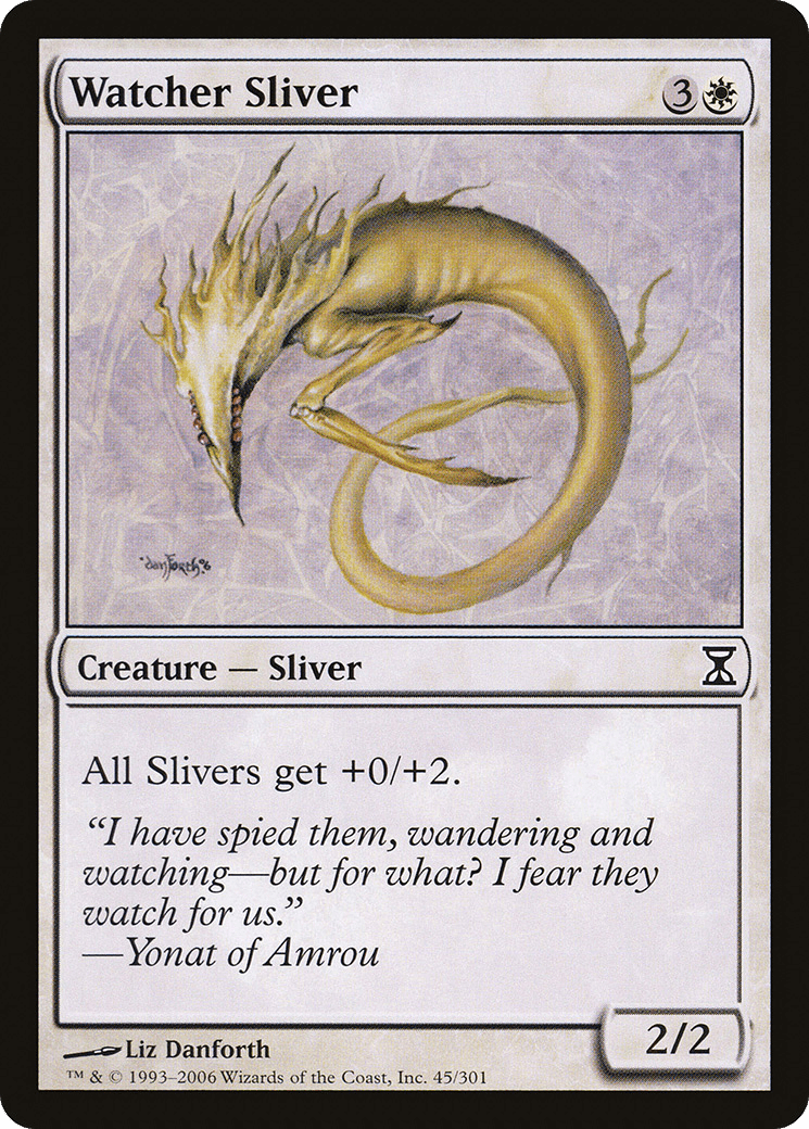 Watcher Sliver [Time Spiral] Foil