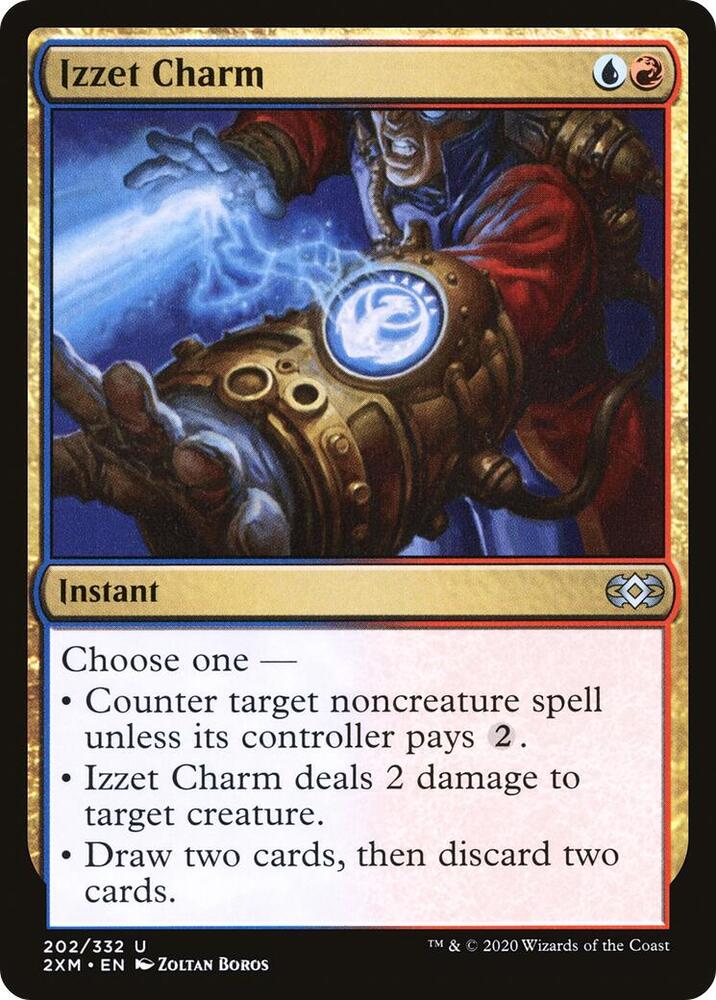 Izzet Charm 202/332 (Double Masters)  - Foil