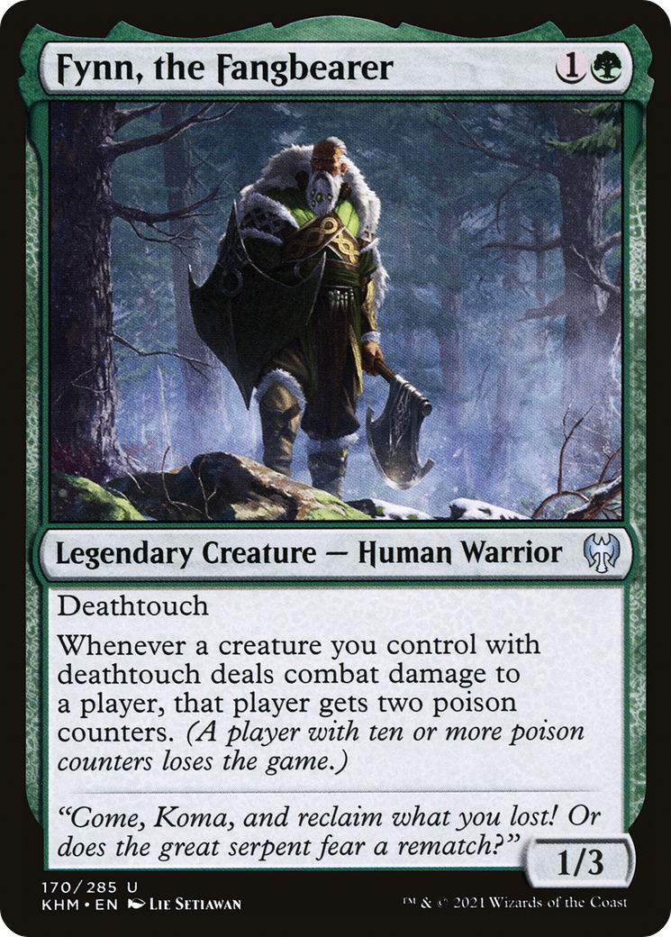 Fynn, the Fangbearer [Kaldheim] Foil
