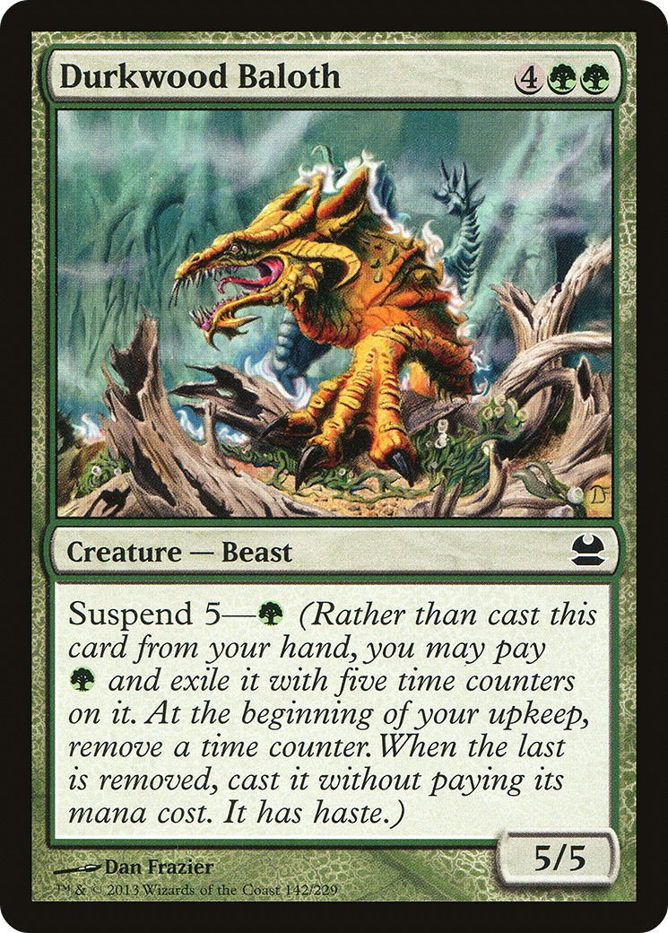 Durkwood Baloth [Modern Masters] Foil
