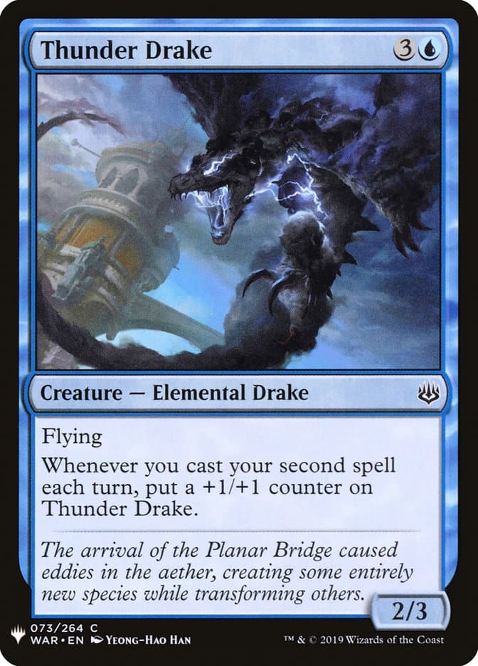 Thunder Drake |  (WAR-73) [The List]