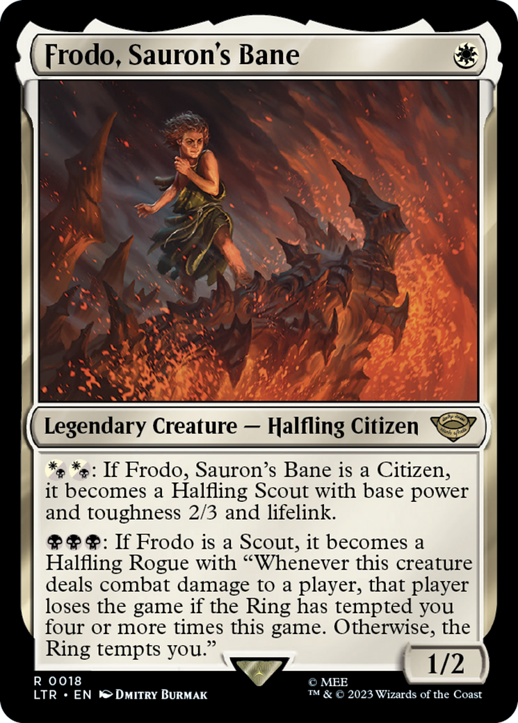 Frodo, Sauron's Bane [The Lord of the Rings: Tales of Middle-Earth] Foil