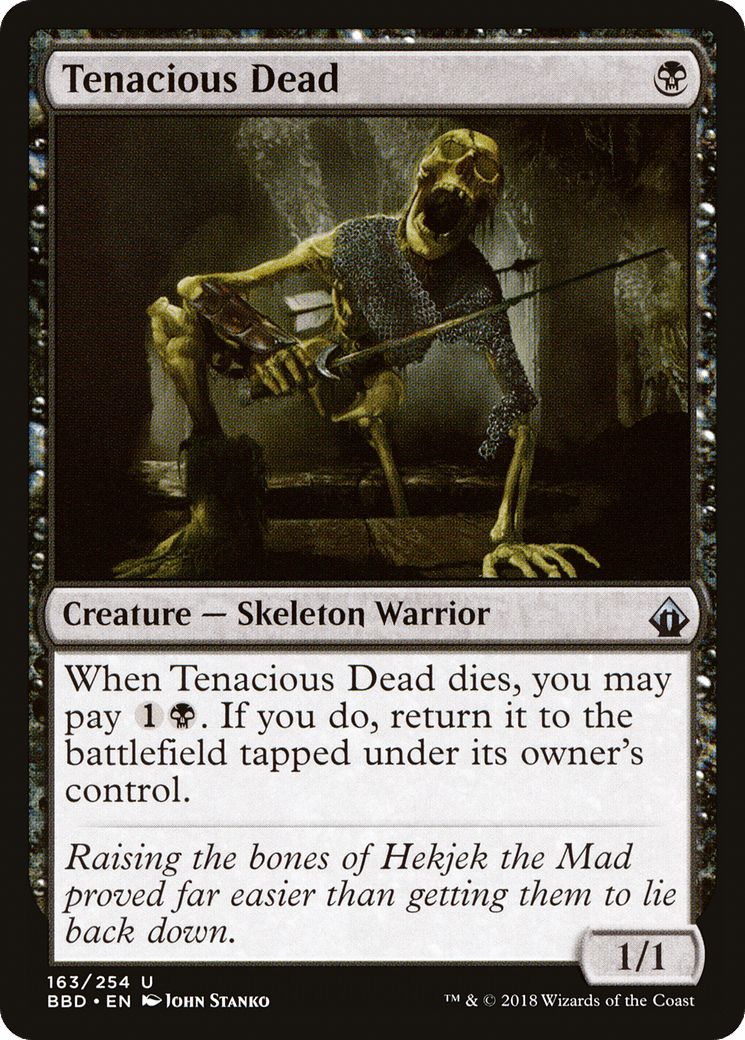 Tenacious Dead [Battlebond] Foil