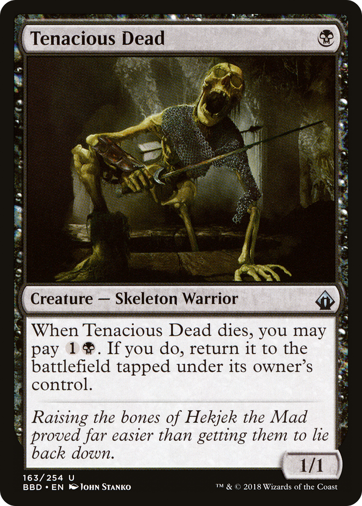 Tenacious Dead [Battlebond] Foil