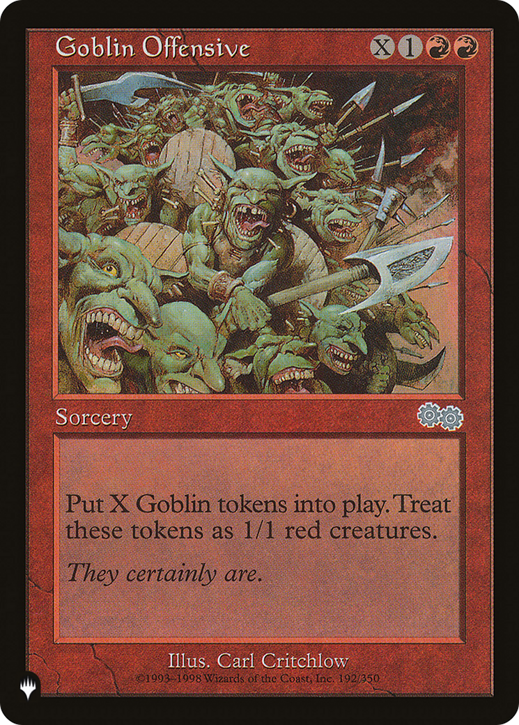 Goblin Offensive |  (USG-192) [The List]