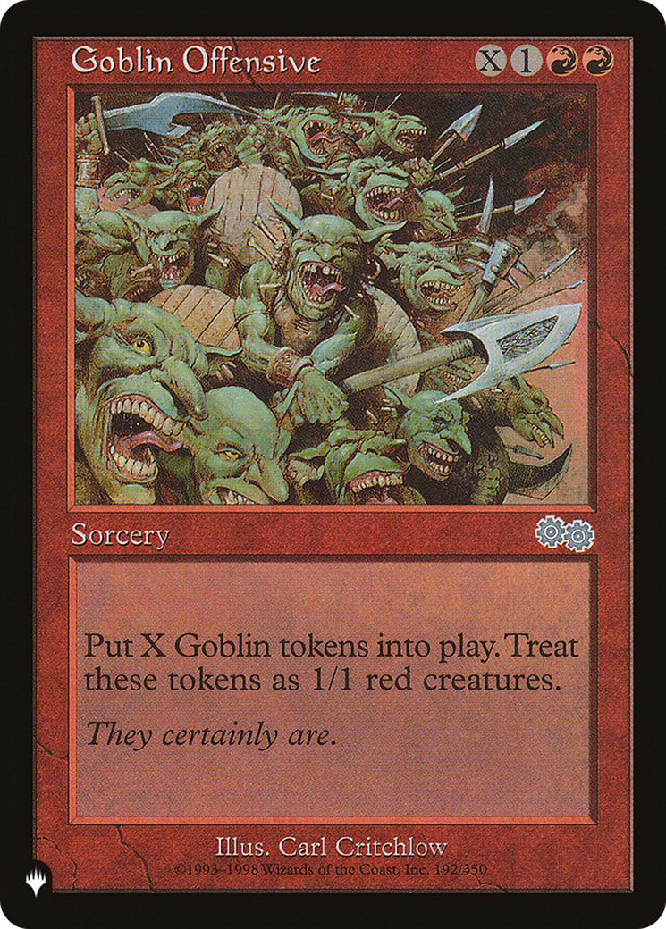 Goblin Offensive |  (USG-192) [The List]