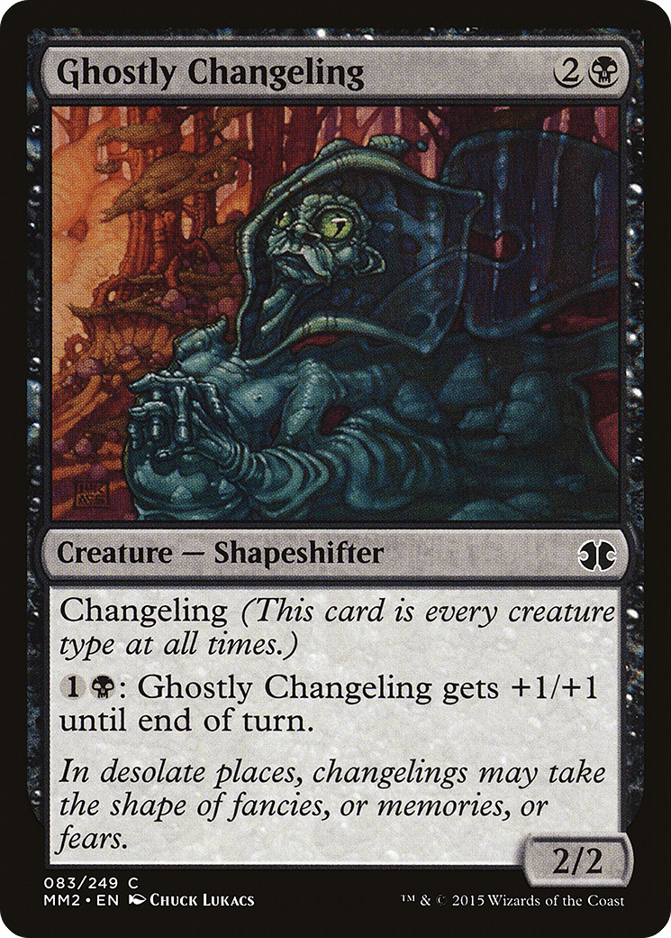 Ghostly Changeling [Modern Masters 2015] Foil