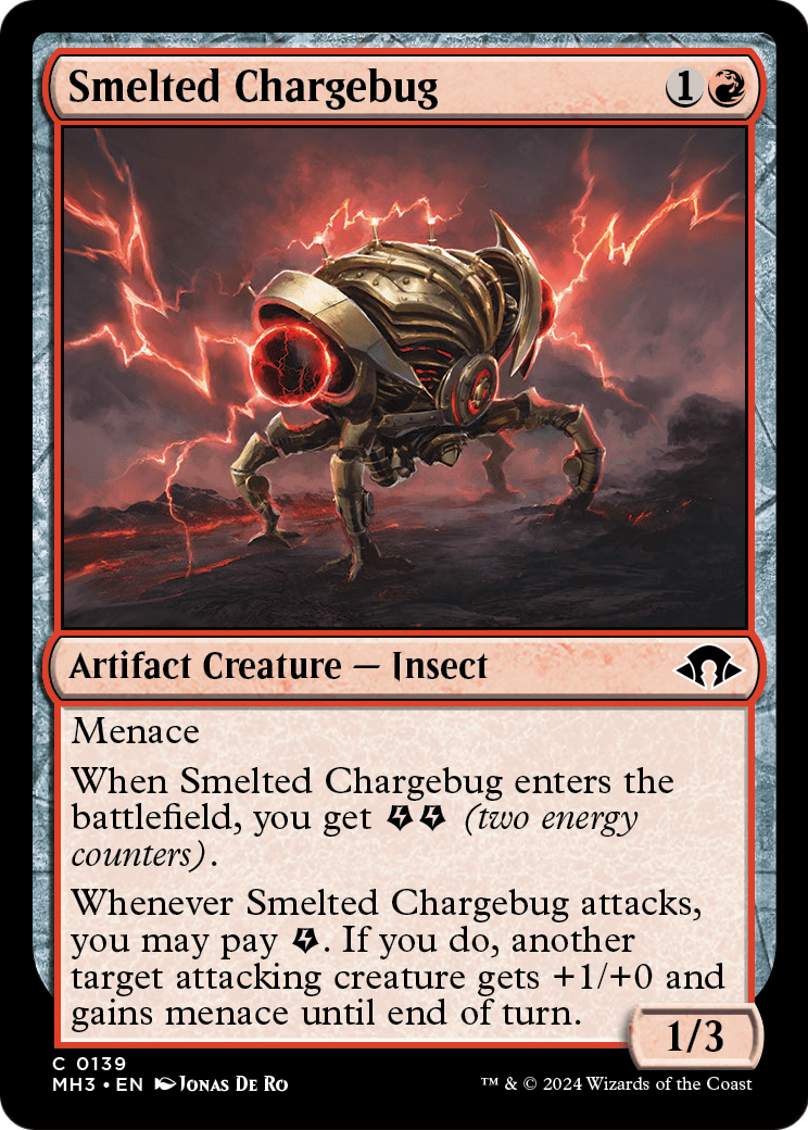 Smelted Chargebug [Modern Horizons 3] Foil