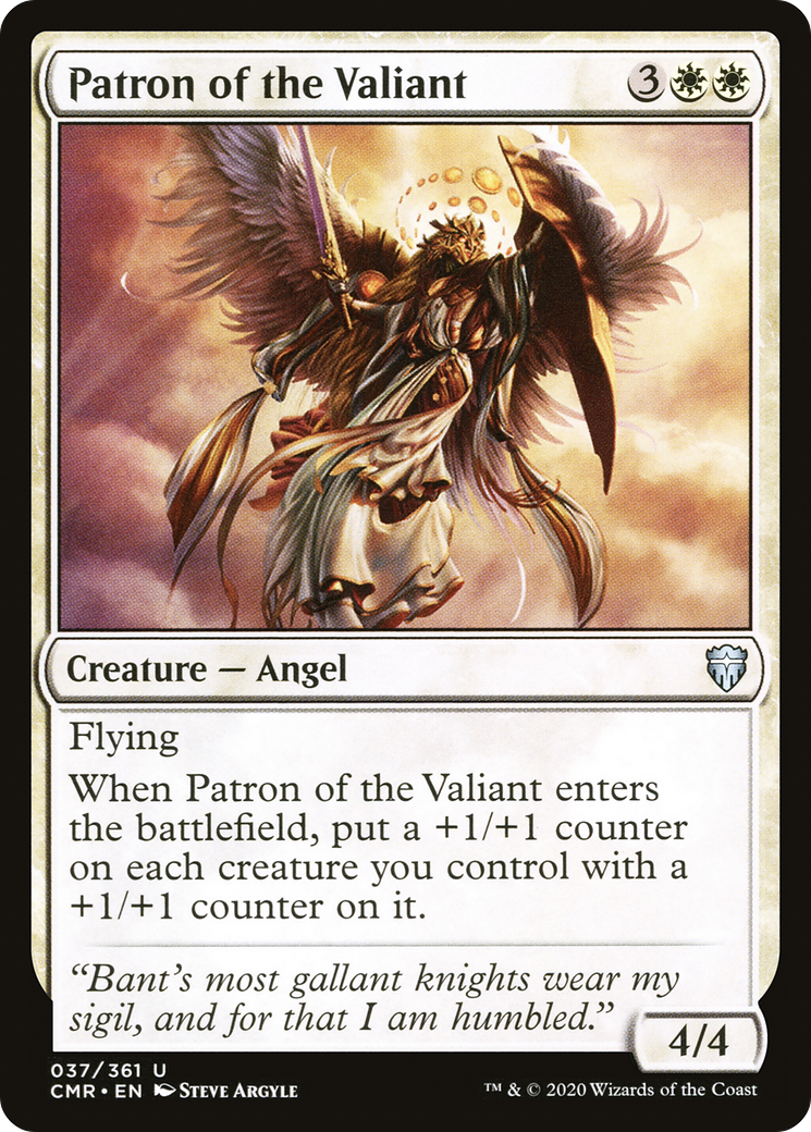 Patron of the Valiant [Commander Legends] Foil