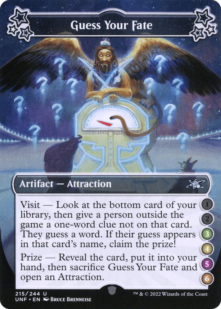 Guess Your Fate (3-4-5-6) [Unfinity] Foil