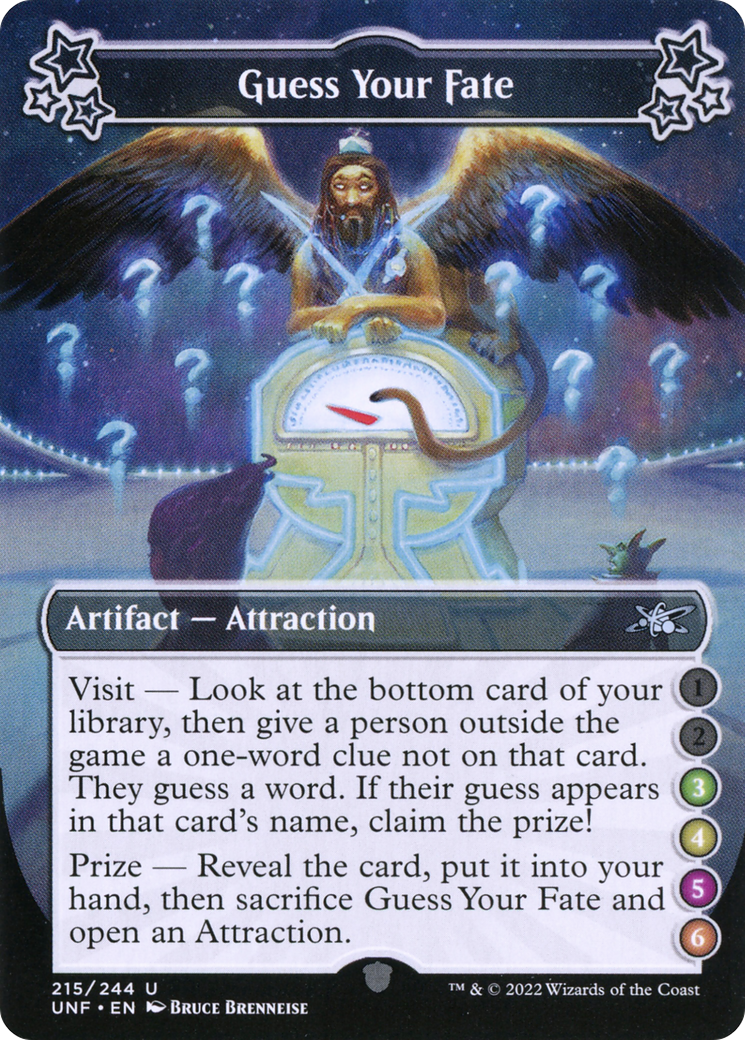 Guess Your Fate (3-4-5-6) [Unfinity] Foil