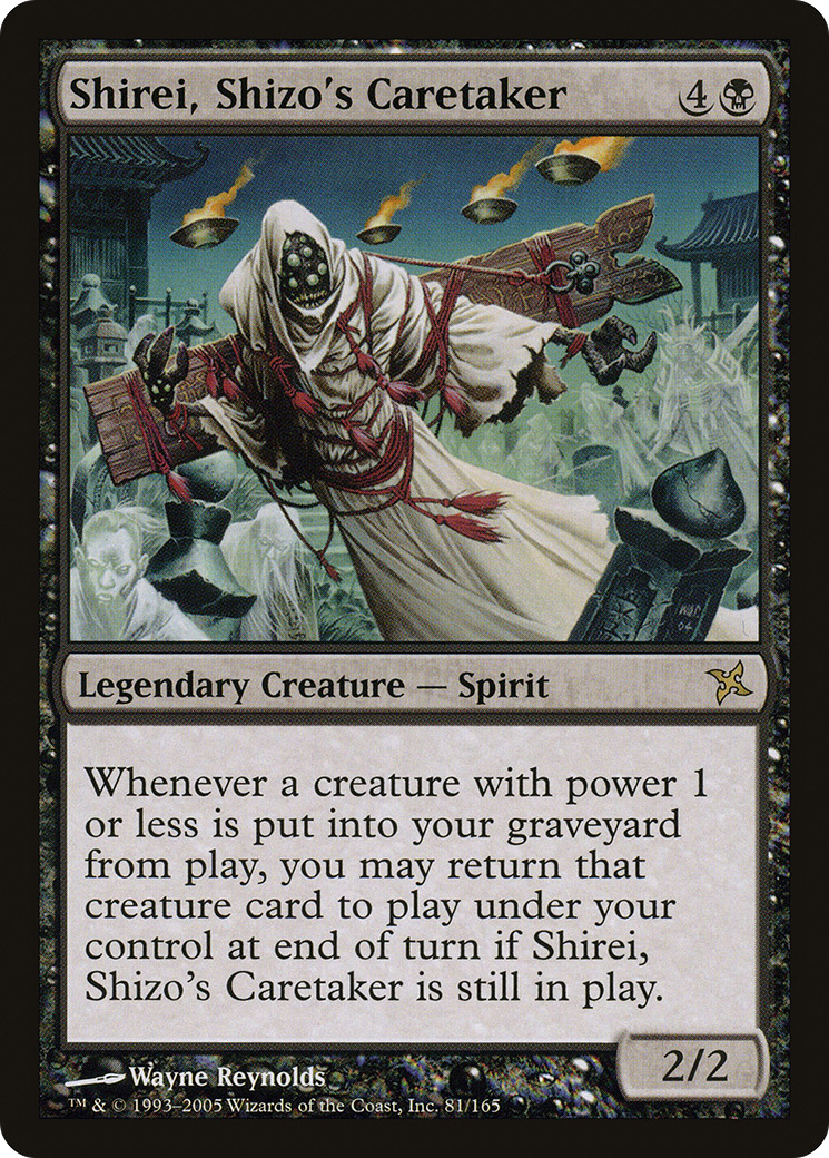 Shirei, Shizo's Caretaker [Betrayers of Kamigawa] Foil