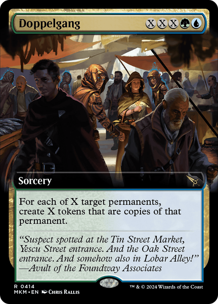 Doppelgang (Extended Art) [Murders at Karlov Manor] Foil