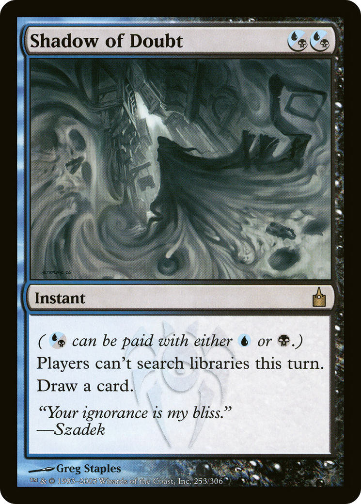 Shadow of Doubt [Ravnica: City of Guilds] Foil