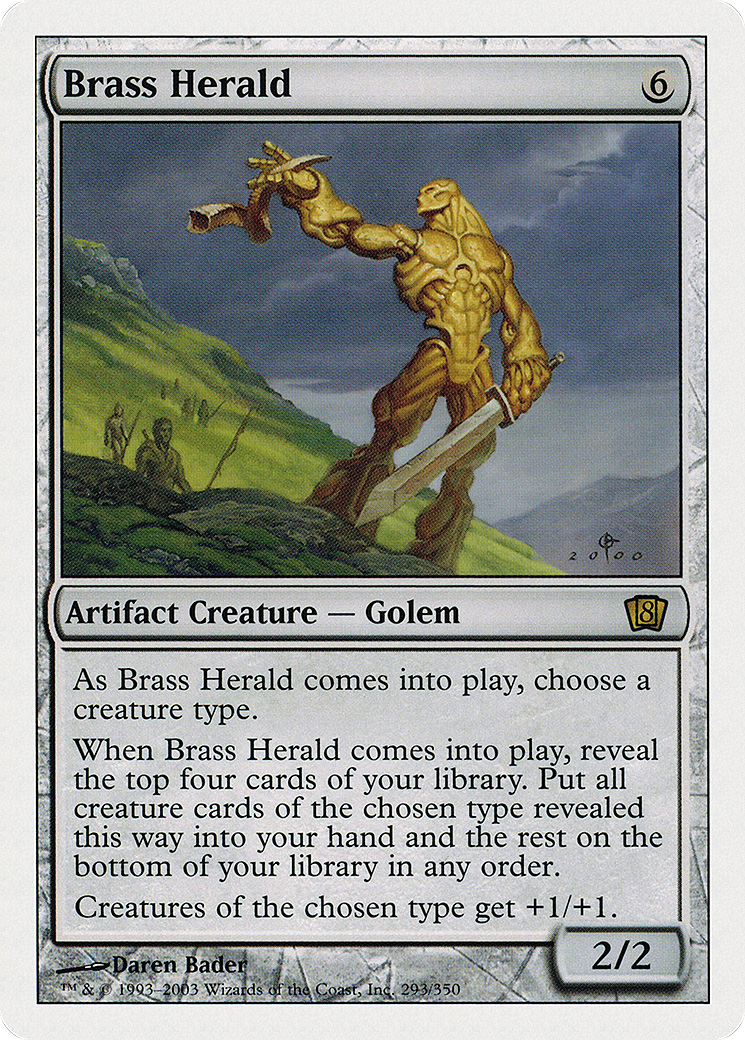 Brass Herald [Eighth Edition] Foil