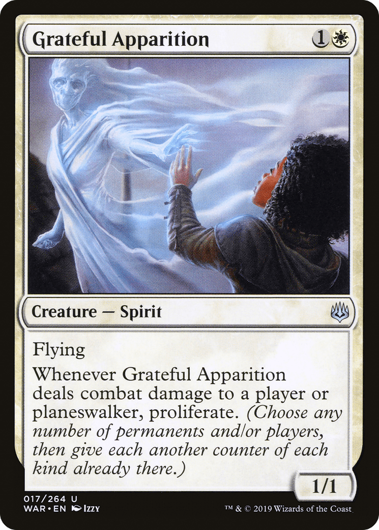 Grateful Apparition [War of the Spark] Foil