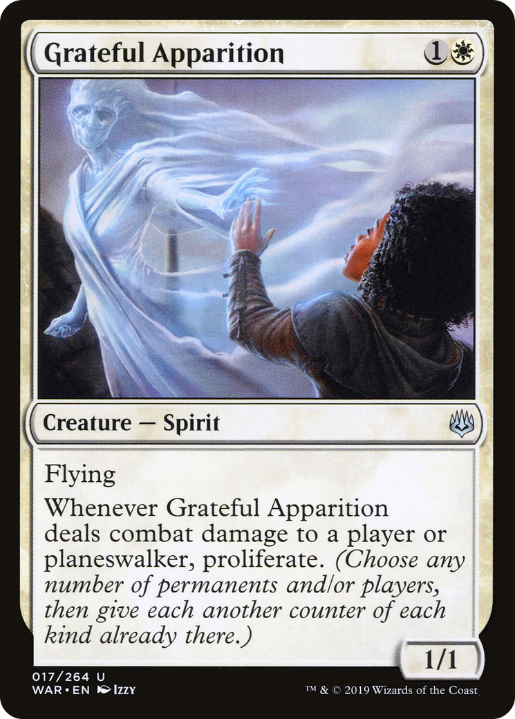 Grateful Apparition [War of the Spark] Foil