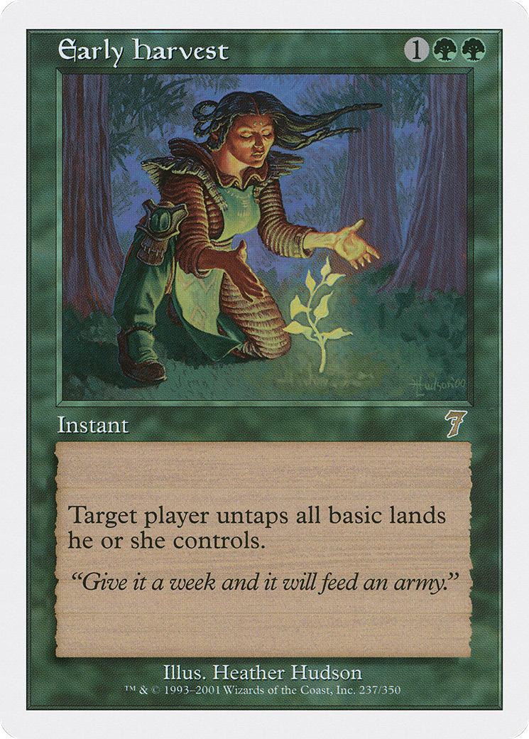 Early Harvest [Seventh Edition] Foil