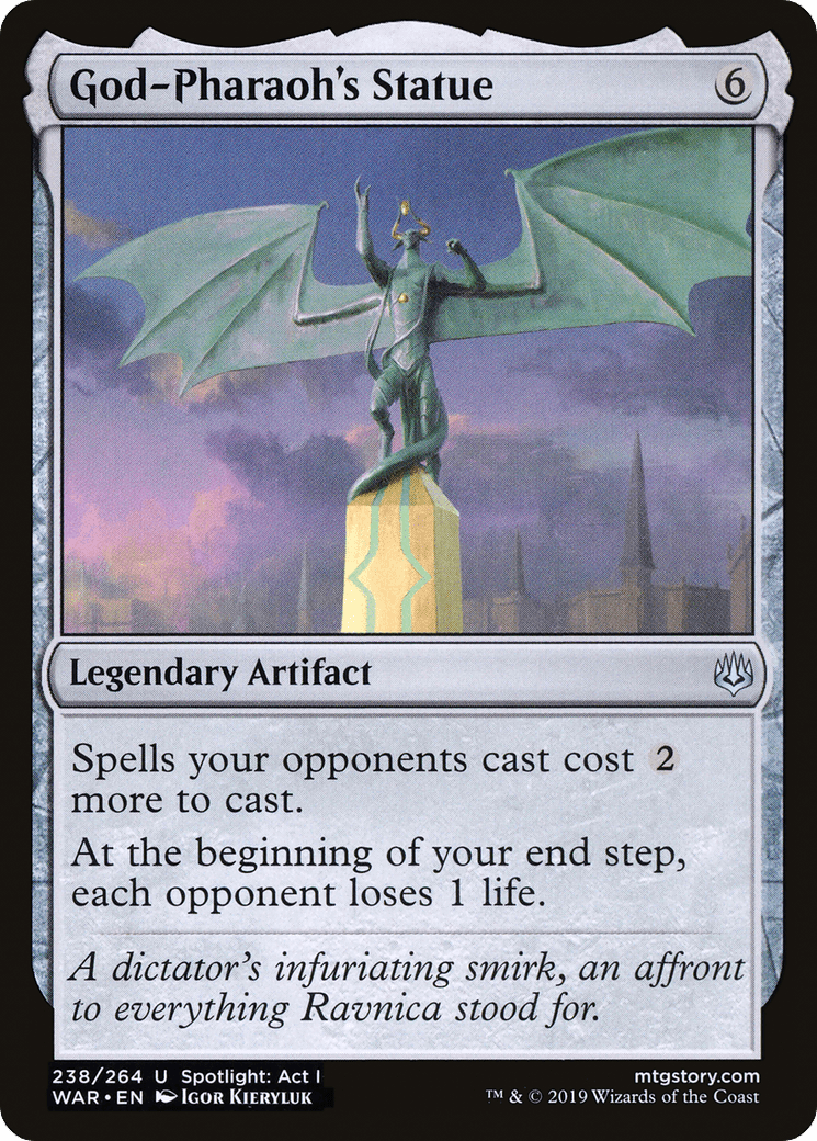God-Pharaoh's Statue [War of the Spark] Foil