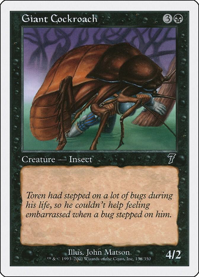 Giant Cockroach 138/350 (7th Edition) 