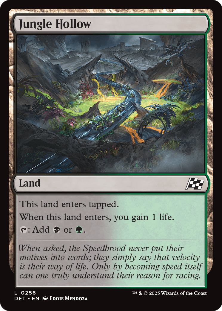 Jungle Hollow |  Foil (256) [Aetherdrift]