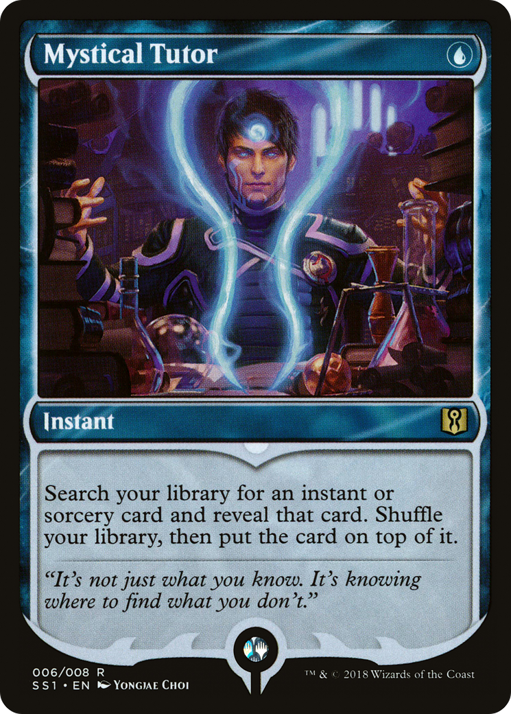 Mystical Tutor [Signature Spellbook: Jace] Foil
