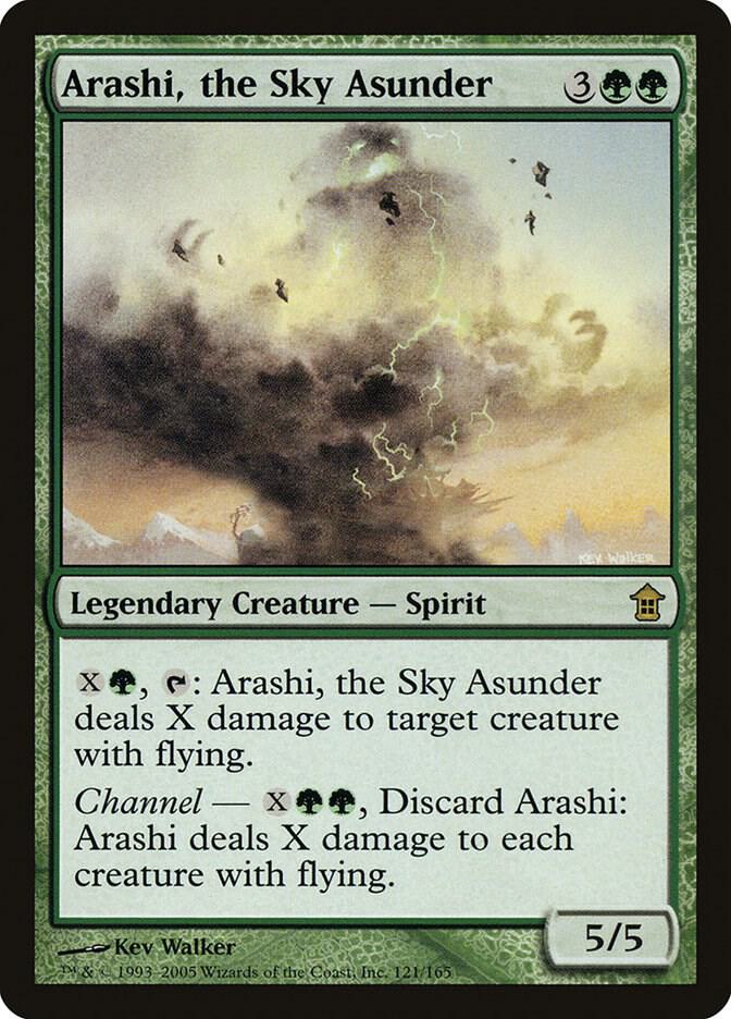 Arashi the Sky Asunder 121/165 (Saviors of Kamigawa)  - Foil