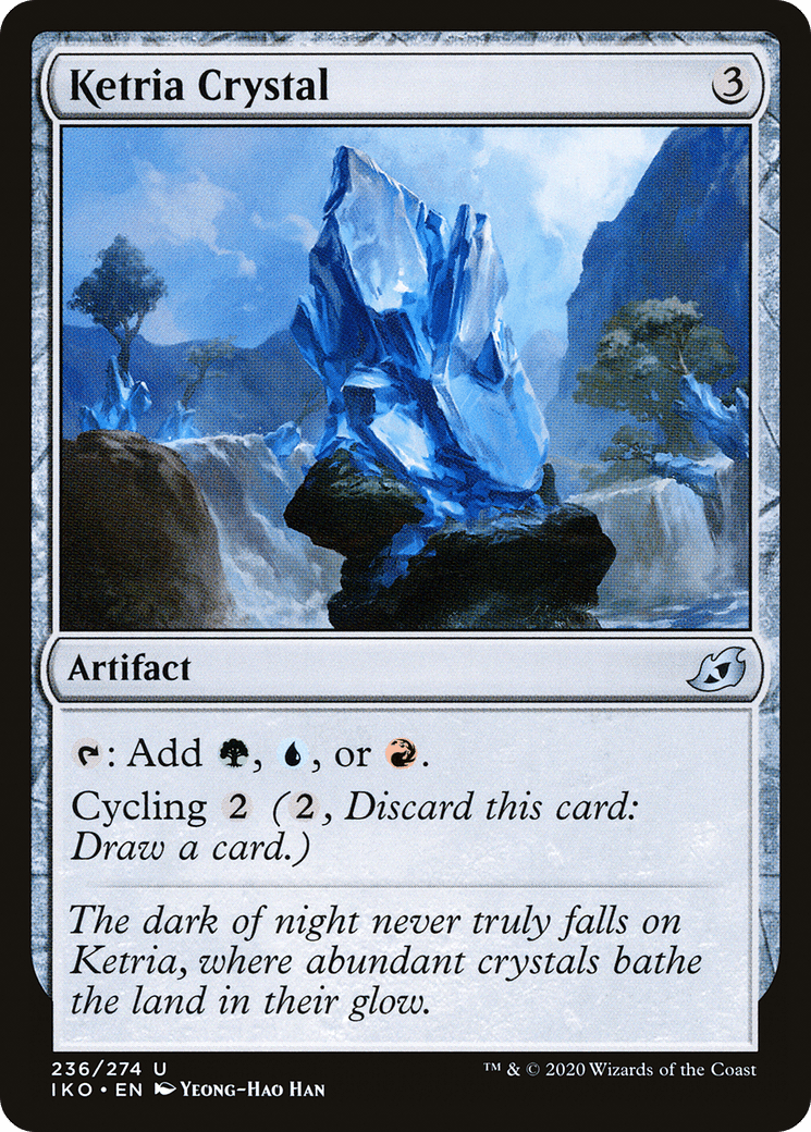 Ketria Crystal [Ikoria: Lair of Behemoths] Foil