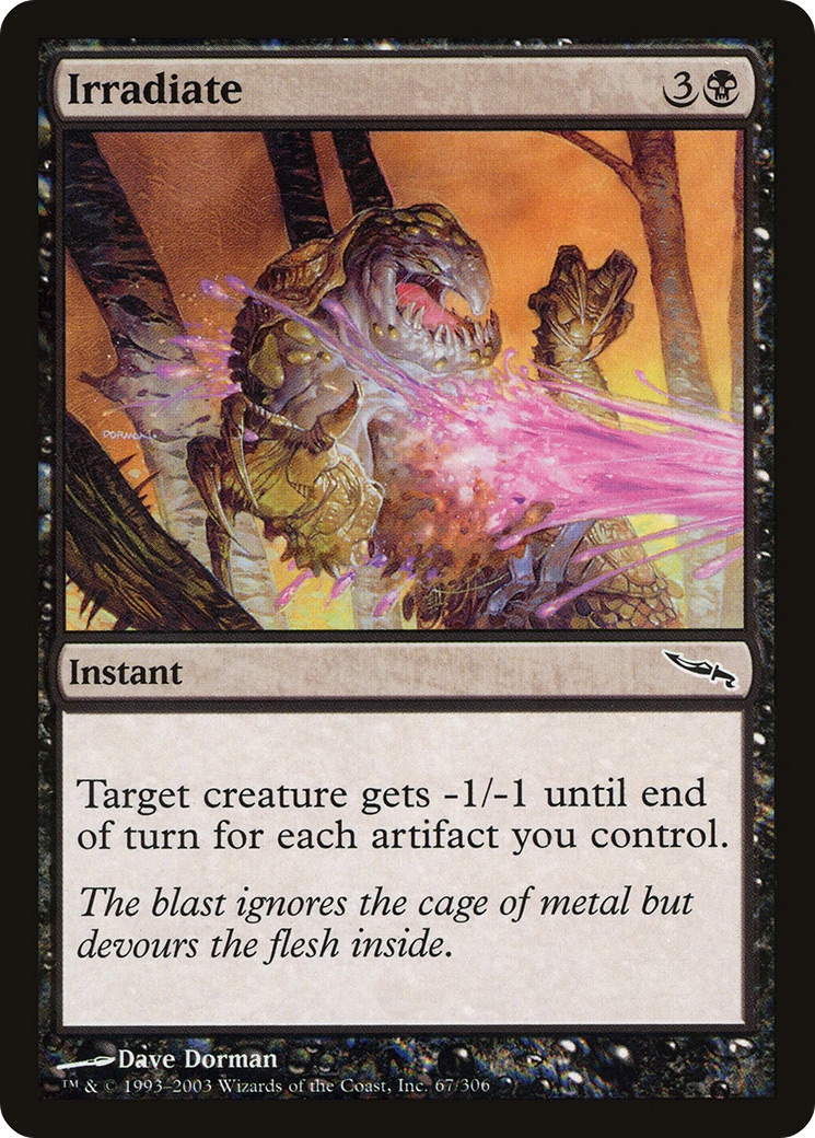 Irradiate [Mirrodin] Foil