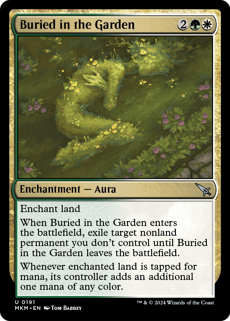 Buried in the Garden [Murders at Karlov Manor] Foil