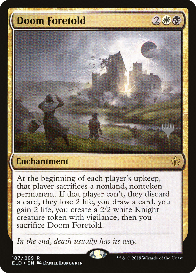 Doom Foretold (Promo Pack) [Throne of Eldraine Promos] Foil