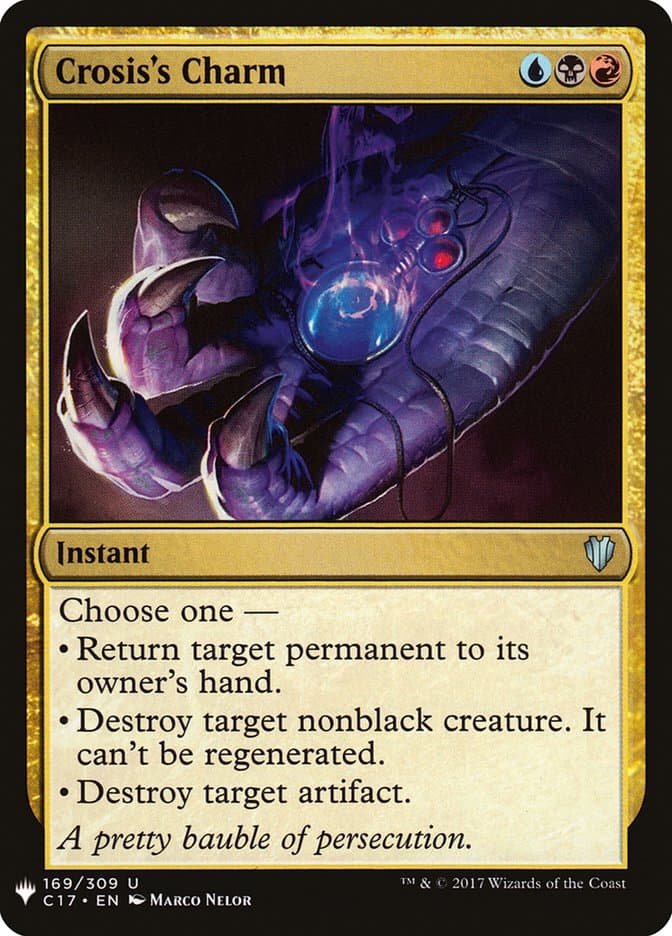Crosis's Charm |  (C17-169) [The List]