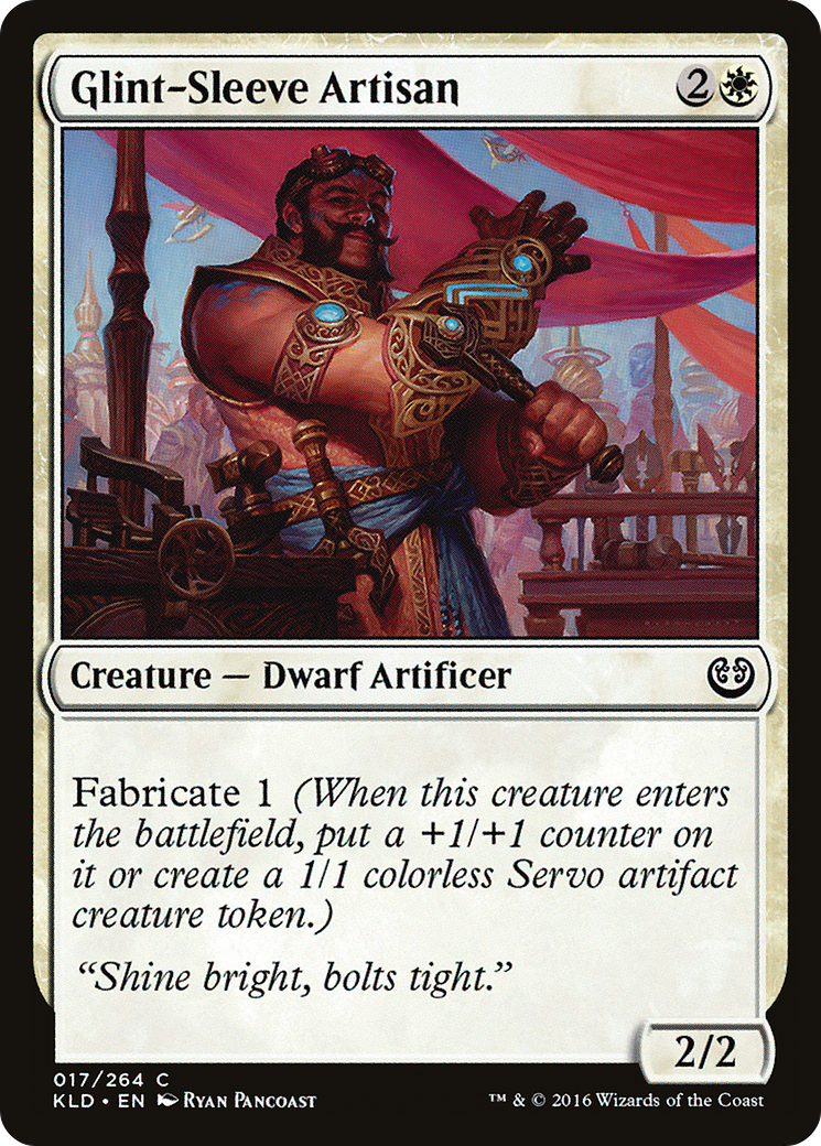 Glint-Sleeve Artisan [Kaladesh] Foil