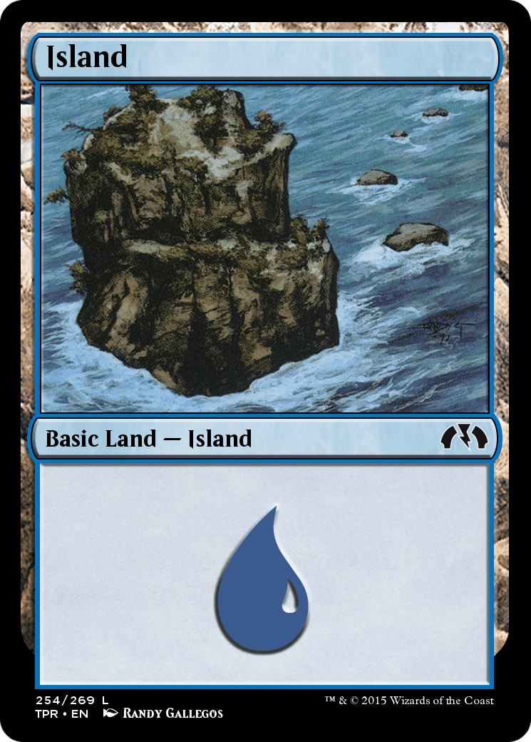 Island (TPR-254) - Tempest Remastered Foil