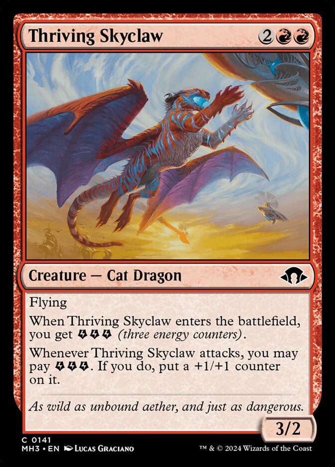 Thriving Skyclaw 141/319 (Modern Horizons 3)  - Foil