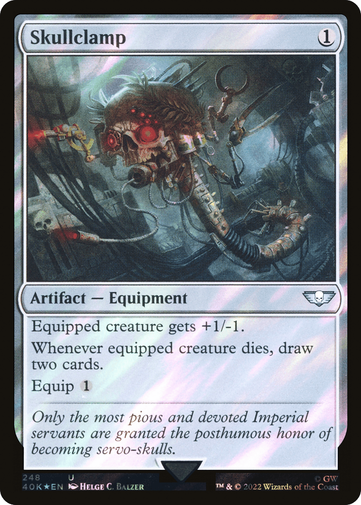 Skullclamp (Surge Foil) [Warhammer 40,000]