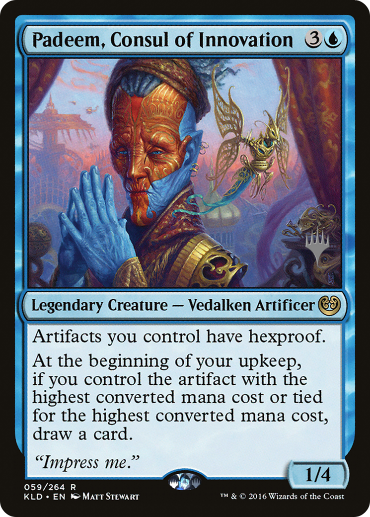 Padeem, Consul of Innovation (Promo Pack) [Kaladesh Promos] Foil