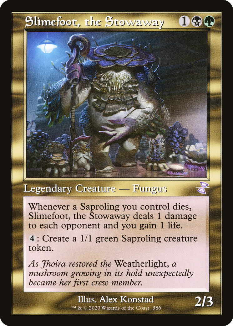Slimefoot, the Stowaway (Timeshifted) [Time Spiral Remastered] Foil