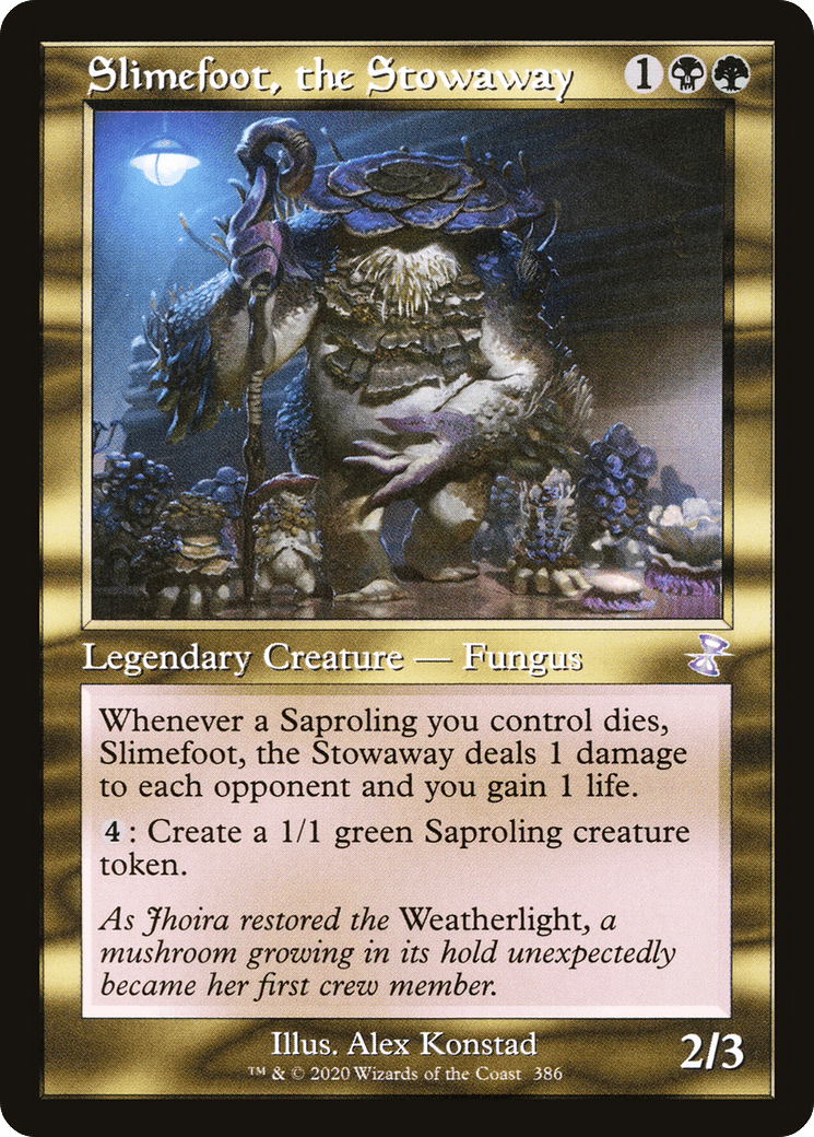 Slimefoot, the Stowaway (Timeshifted) [Time Spiral Remastered] Foil