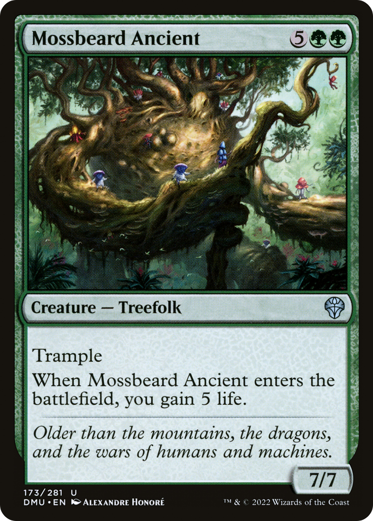 Mossbeard Ancient [Dominaria United] Foil