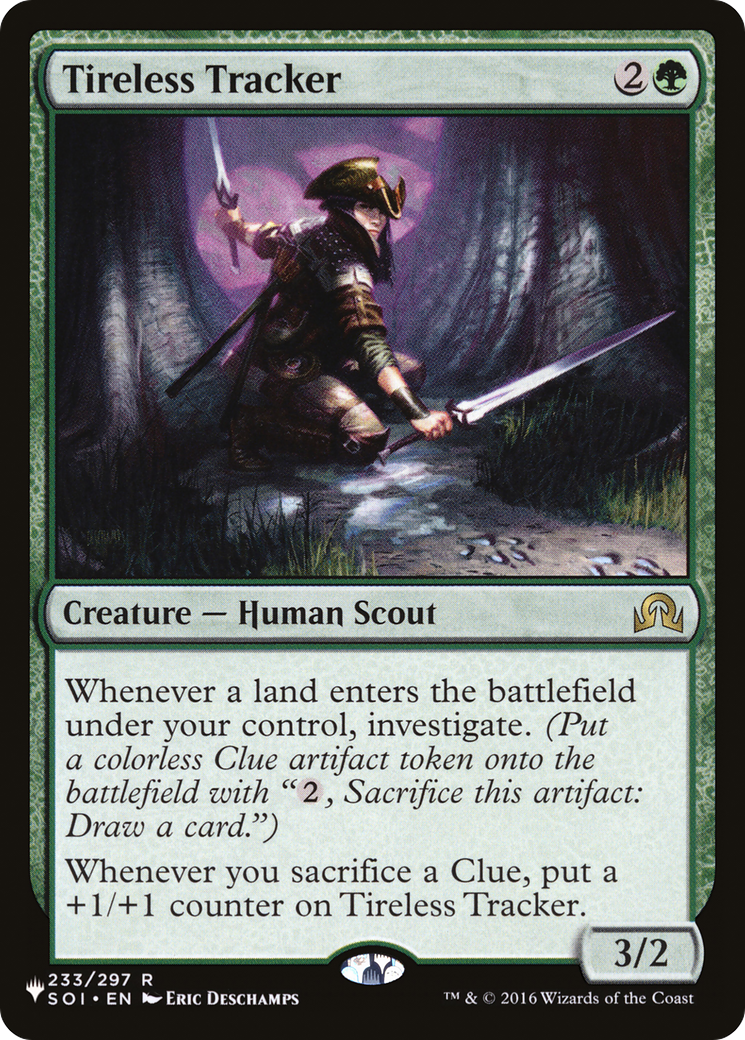 Tireless Tracker |  (SOI-233) [The List]