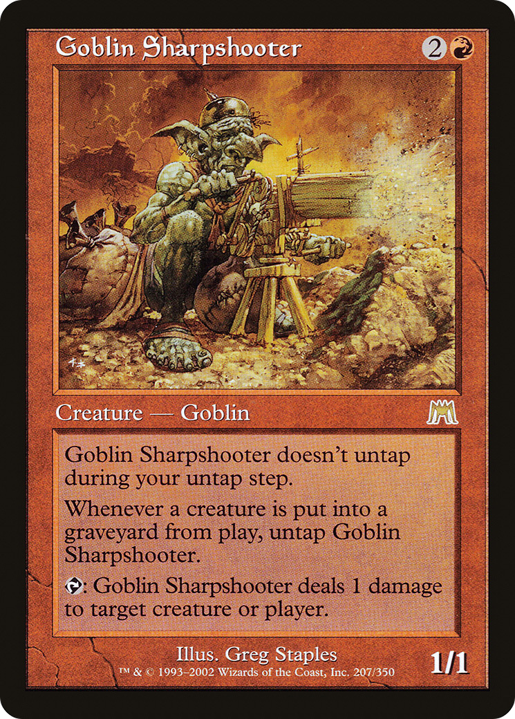 Goblin Sharpshooter [Onslaught] Foil