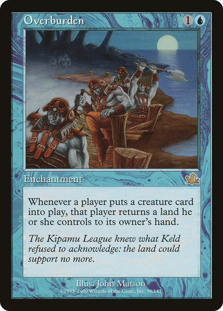 Overburden [Prophecy] Foil
