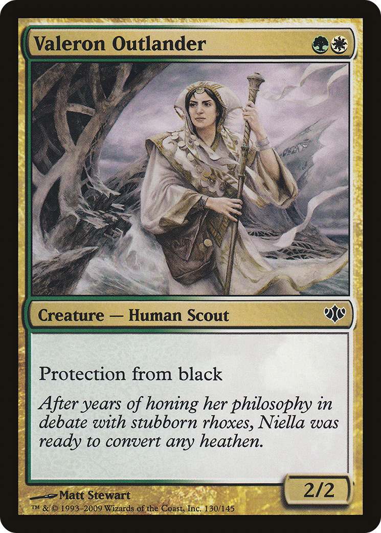 Valeron Outlander [Conflux] Foil