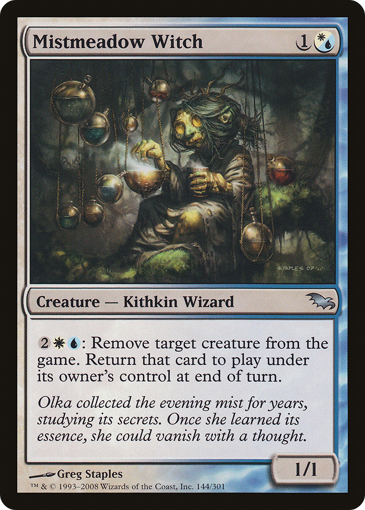 Mistmeadow Witch [Shadowmoor] Foil