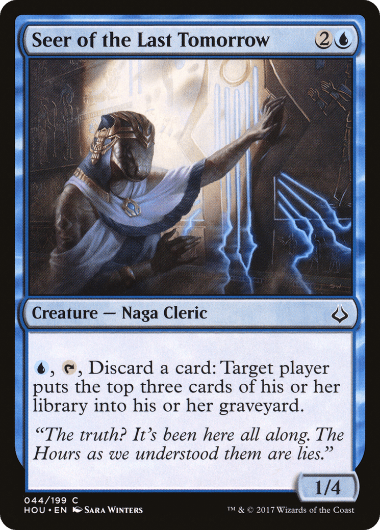 Seer of the Last Tomorrow [Hour of Devastation] Foil