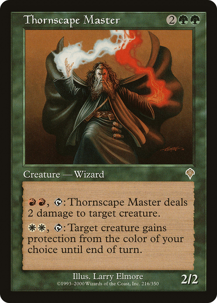 Thornscape Master [Invasion] Foil
